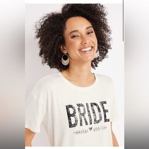 Maurices Bride Oversized Tshirt